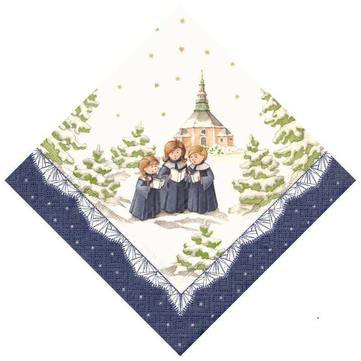 Three Choir Children German Paper Napkins / 670 – German handcrafted gift by Paper + Design GmbH