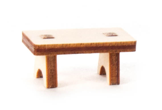 German Figurine Wooden Bench – Christmas ornament