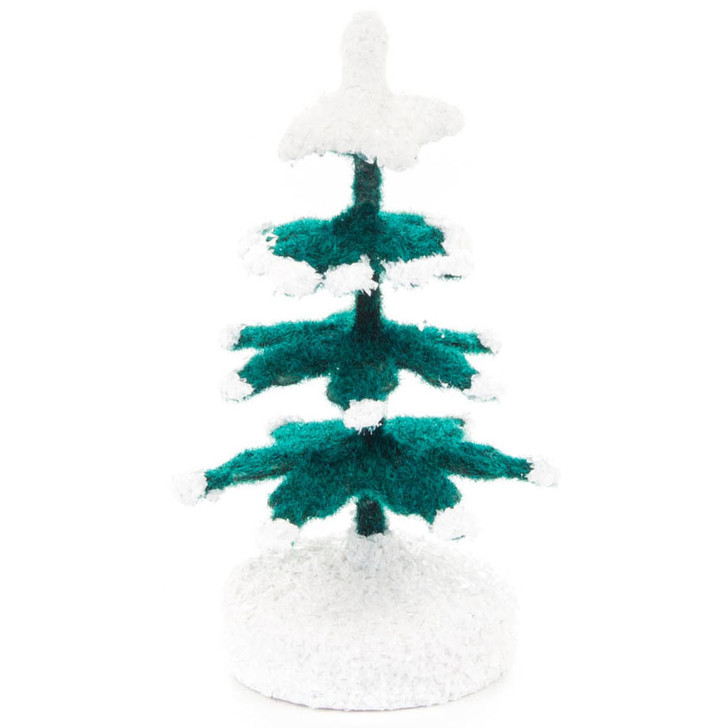 Wooden Green White German Tree Figurine 51mm – wooden figurine
