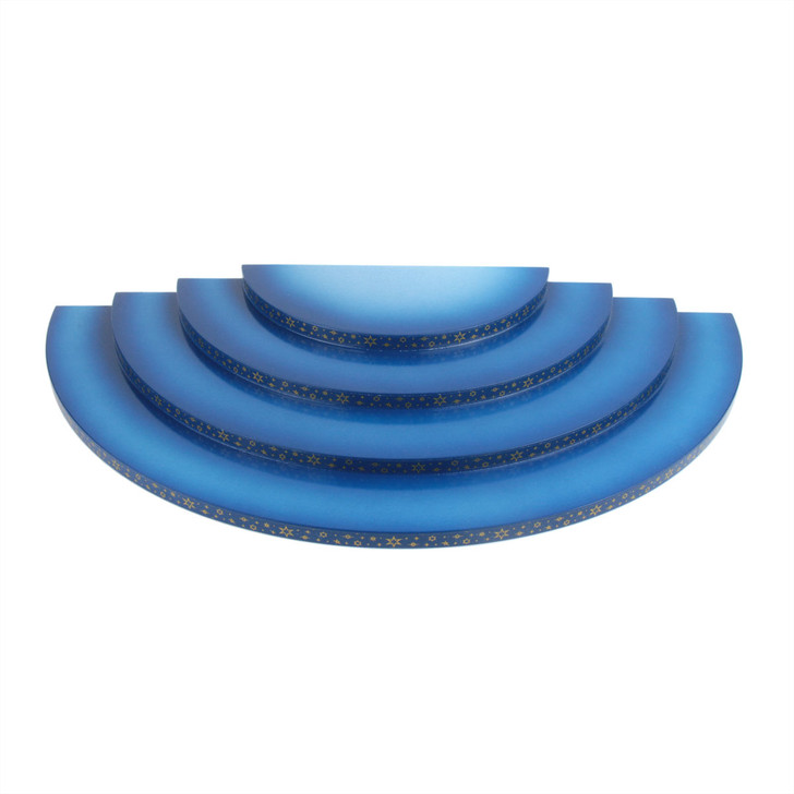 Blue Stand German Figurines Four Levels FGD226X006 – Christmas ornament by Reinhard Keller