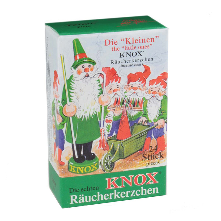 Mini PINE German Incense 24 per Box – German Christmas smoker by Knox