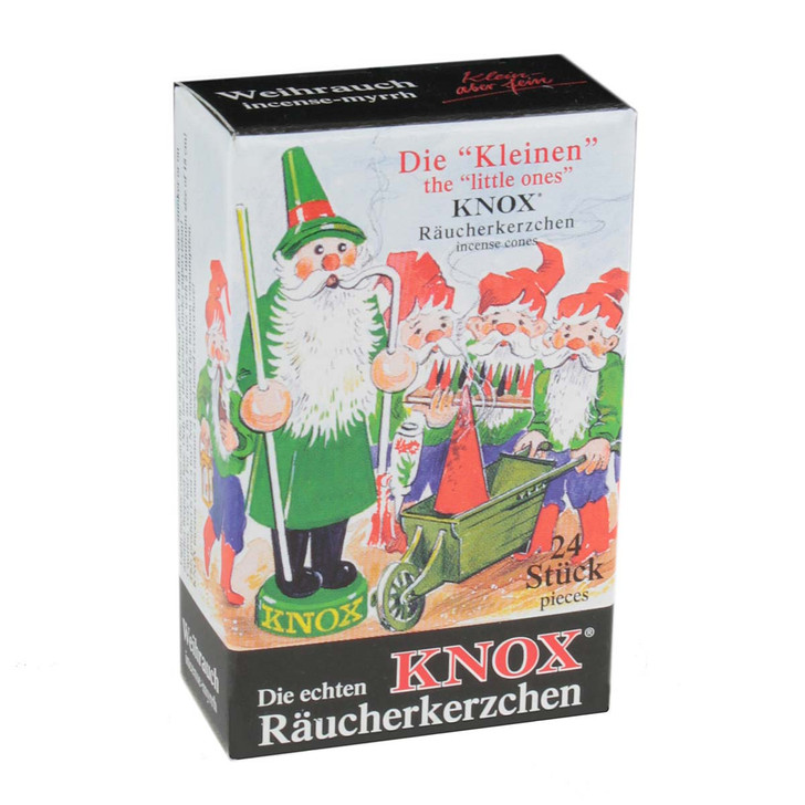 Mini MYRRH German Incense 24 per Box – German Christmas smoker by Knox