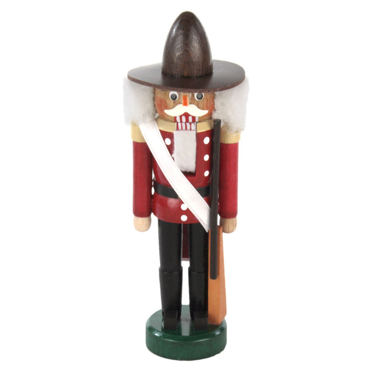 Miniature Canadian Mounted German Nutcracker - 5 1/4 Inch – German nutcracker by Tobias Heidenreich