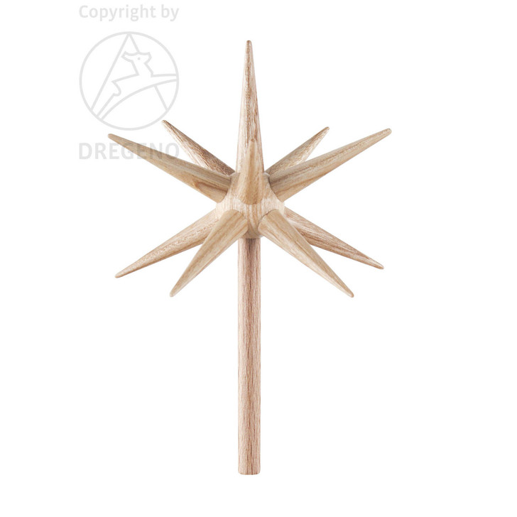 Advent Candleholder Natural Star