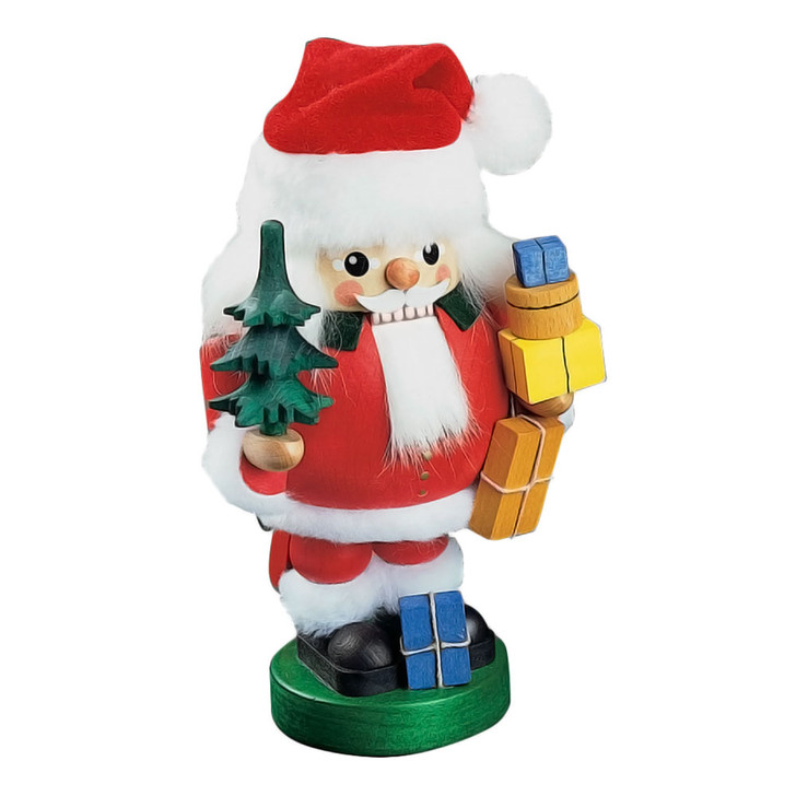 German Nutcracker Santa with Tree – German nutcracker by Richard Glaesser