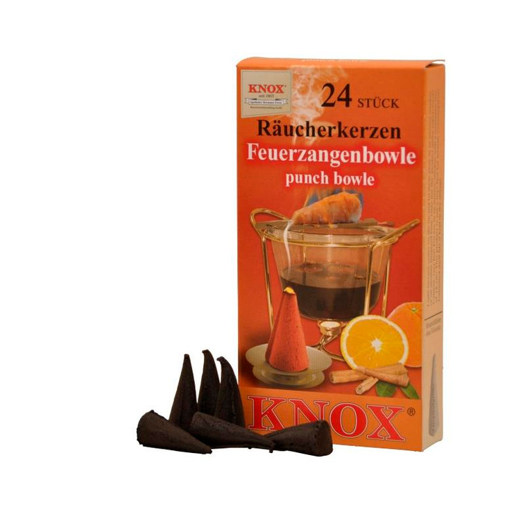 Punch Bowl Incense 24 per Box (Feuerzangenbowle incense cones)