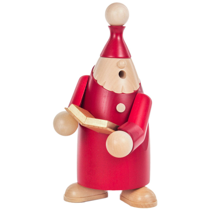Santa Book Singing German Smoker – German Christmas smoker by Eva Beyer