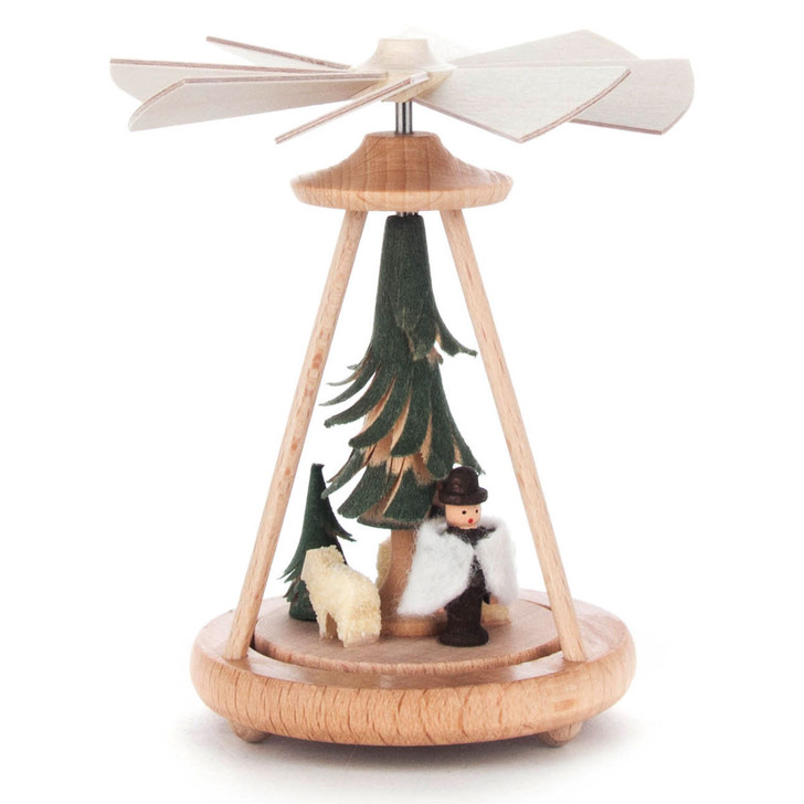 Miniature Shepherd Sheep German Pyramid | Warm Air Pyramid – Christmas pyramid by Herbert Thiele Nachf