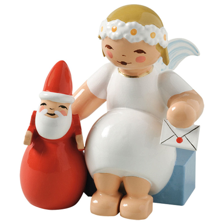 WENDT & KÜHN Goodwill Snowflake Marguerite Angel Santa – Christmas ornament
