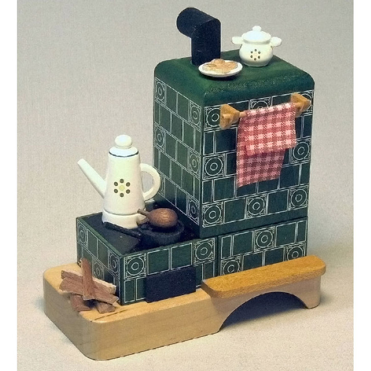 Fireplace Stove German Smoker – alternate view of the German Christmas smoker