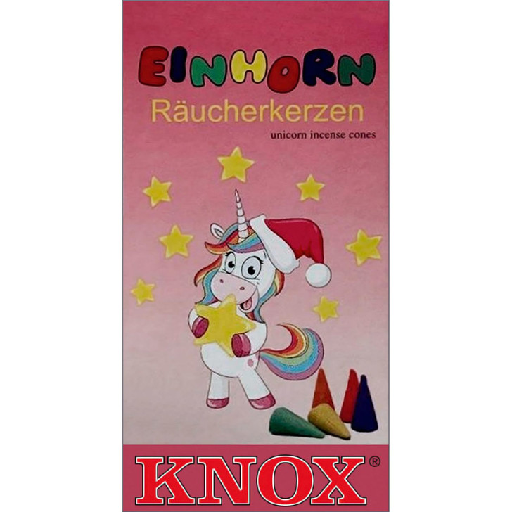 KNOX Unicorn Fruit German Incense Cones - Einhorn – alternate view of the German Christmas smoker