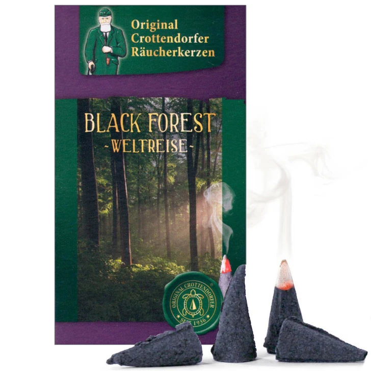 Crottendorfer Black Forest - World Travel Edition German Incense – German Christmas smoker