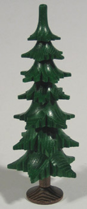 Green Tree Figurine Trunk Seven Levels