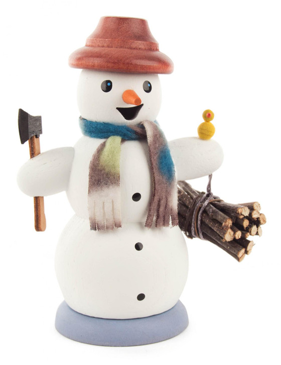 Forest Wood Snowman German Smoker SMD146X1267X22