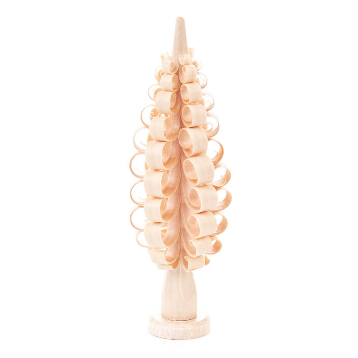 Natural Shaved Tree German Figurine 12cm – wooden figurine by Johannes Heidrich
