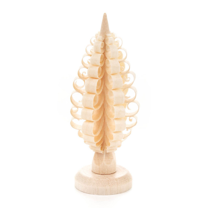 Natural Shaved Tree German Figurine 6cm – wooden figurine by Johannes Heidrich