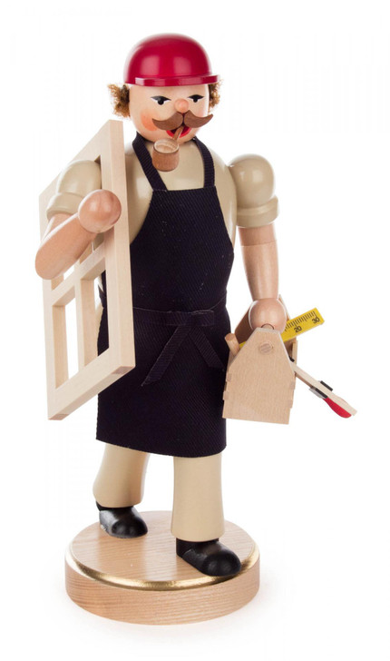 Builder Carpenter Handyman German Incense Smoker – German Christmas smoker by Eva Beyer