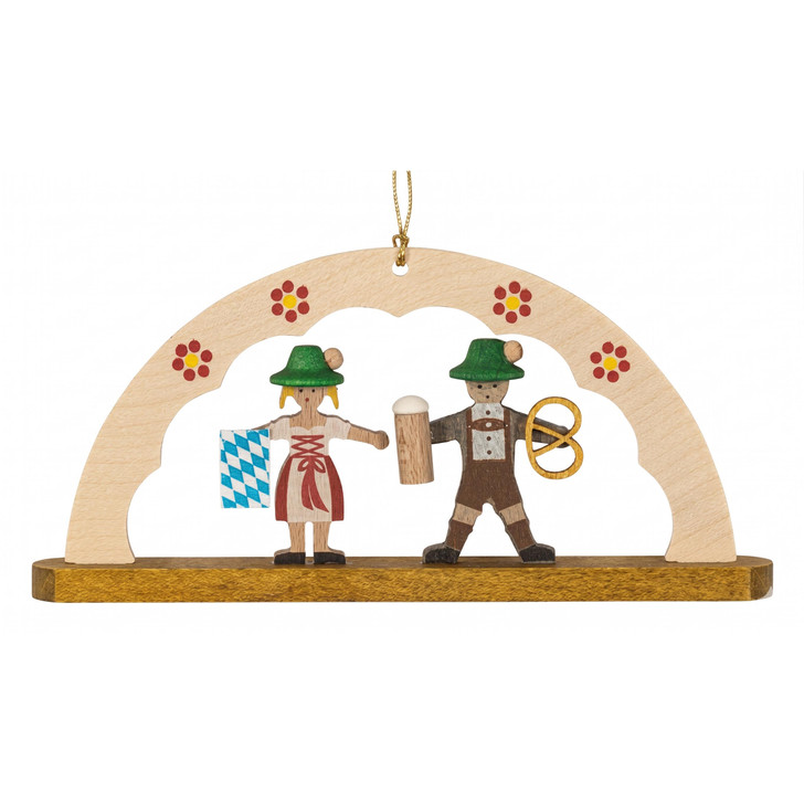 Beer Lovers Oktoberfest Bavaria German Ornament – Christmas ornament by Richard Glaesser