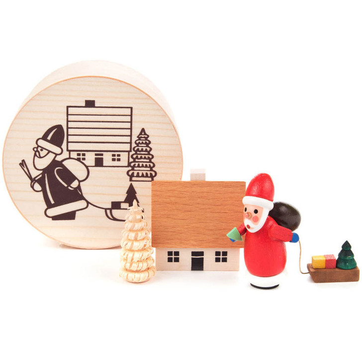 Santa Village Figurine Set – Christmas ornament by Knuth Neuber