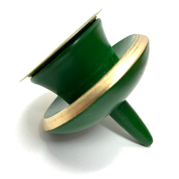 Pyramid Candle Holder Green - Sold Individually