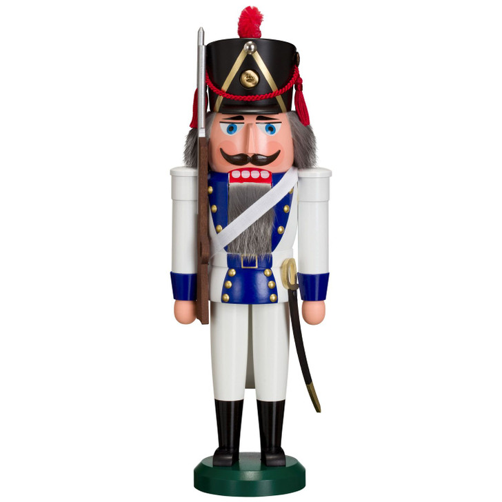 Red Infantryman German Nutcracker | 39cm – alternate view of the German nutcracker