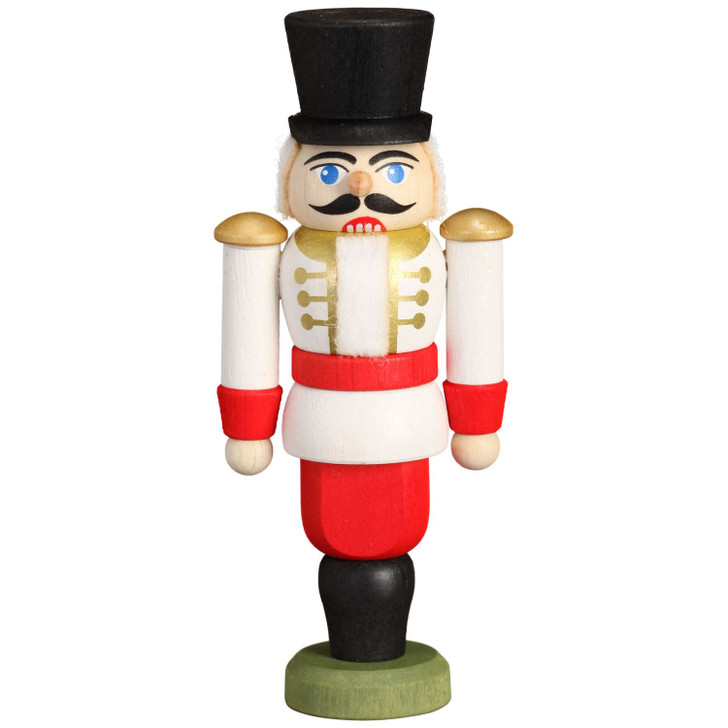 Nutcracker MINI Hussar White 3.5 Inches - 11512X3