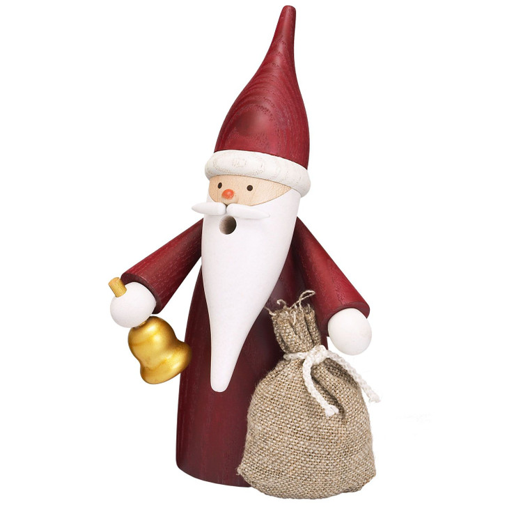 Santa Gnome Presents German Smoker – German Christmas smoker by Seiffener Volkskunst eG