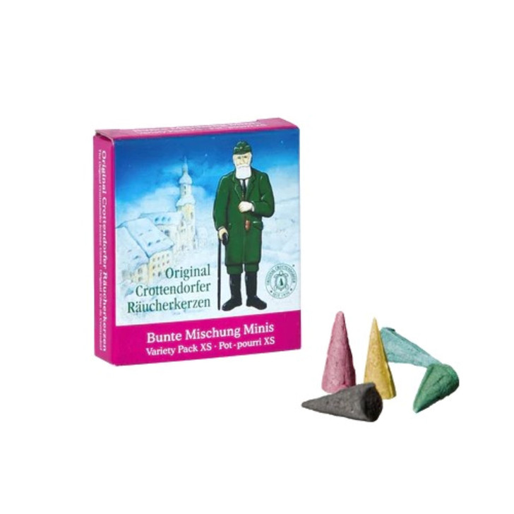 Crottendorfer Mini Incense Cones - Variety - XS – German Christmas smoker