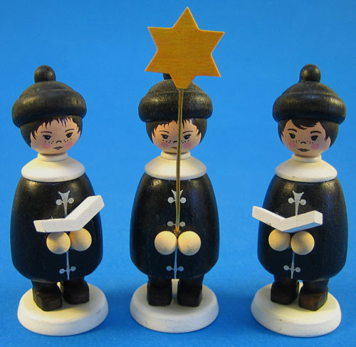 Three Choir Children – Christmas ornament by Zeidler Holzkunst GmbH