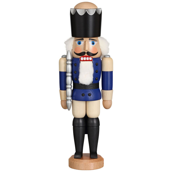 Blue Konig Esche Lasiert 28cm - King Nutcracker