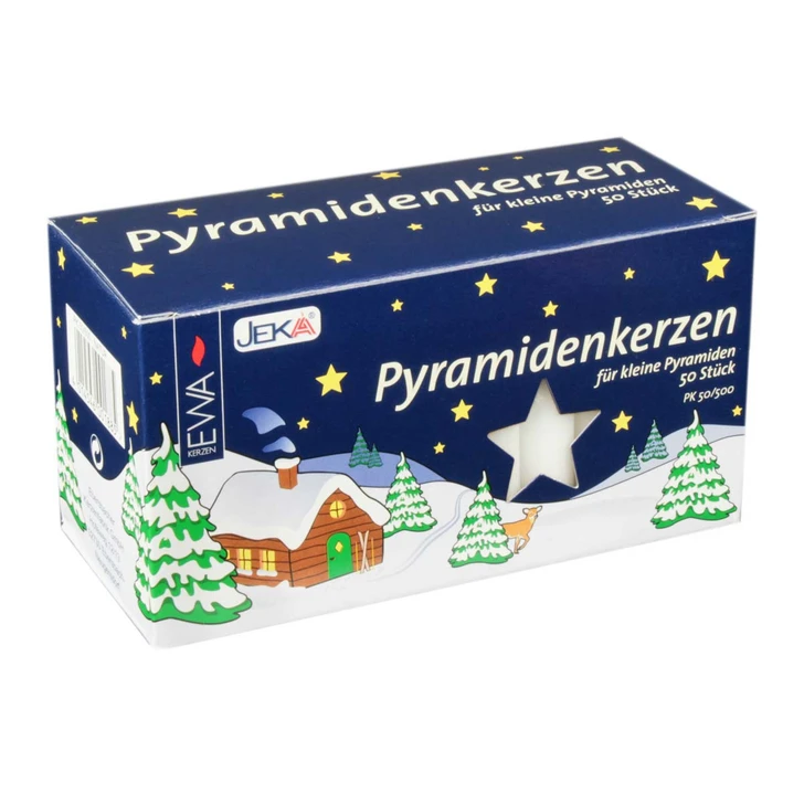 German Pyramid Candles Medium 14mm – Christmas pyramid by Jeka