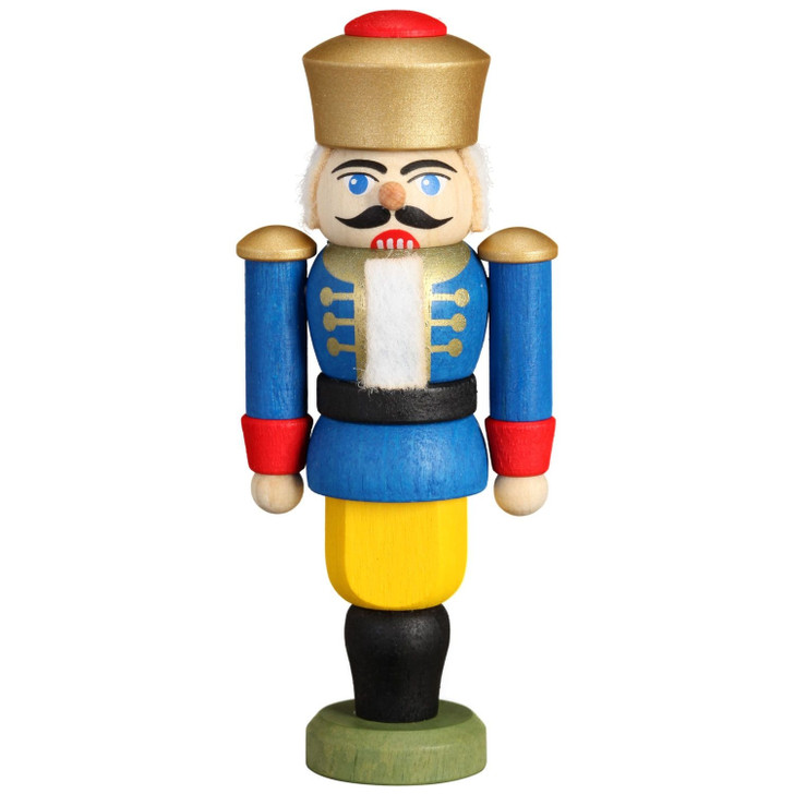 Nutcracker MINI King 3.5 Inches – German nutcracker by Seiffener Volkskunst eG
