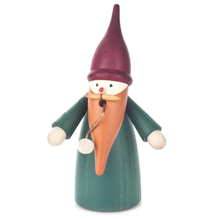 Gnome German Incense Smoker – detail view of the German Christmas smoker