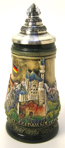 Alps Castle German Beer Stein – alternate view of the German handcrafted gift
