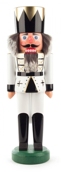 Winter White King German Nutcracker NCD012X015X4