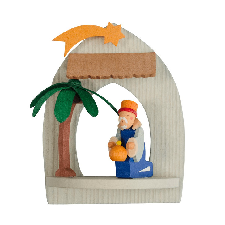 Melchior - Nativity Scene Wooden Ornament