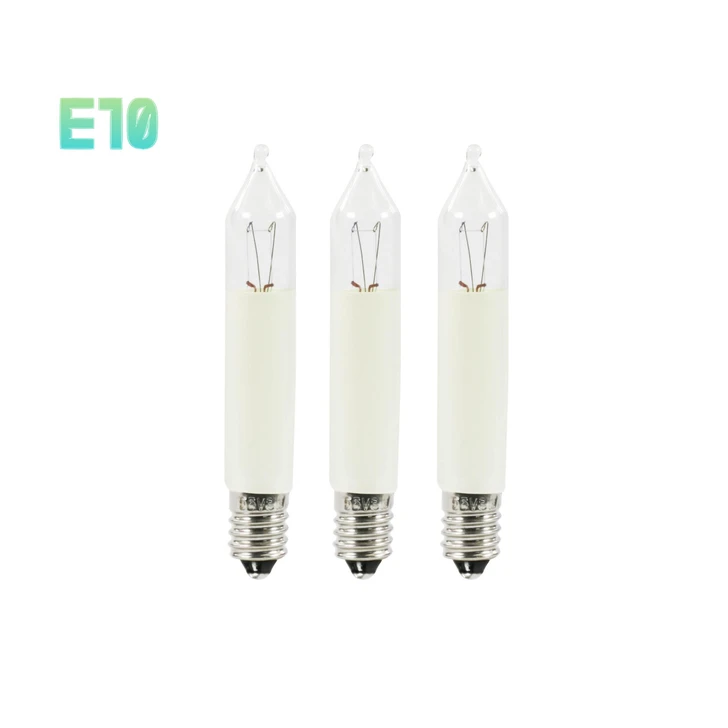 Candlestick Style Bulbs 3W - Top Arch - Three Pack – Christmas light arch