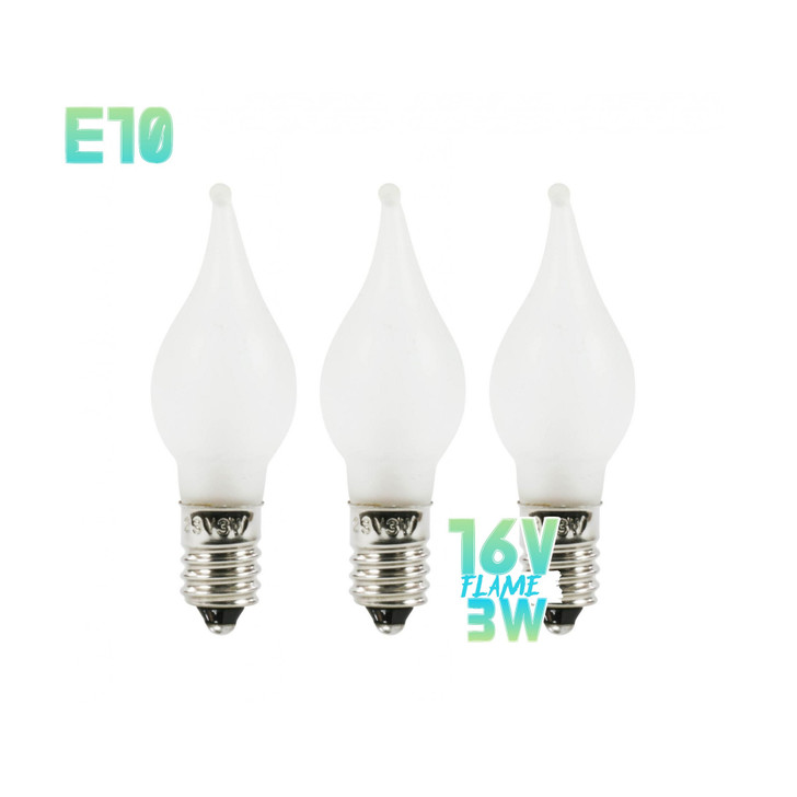 16V3W Flame Light Bulb