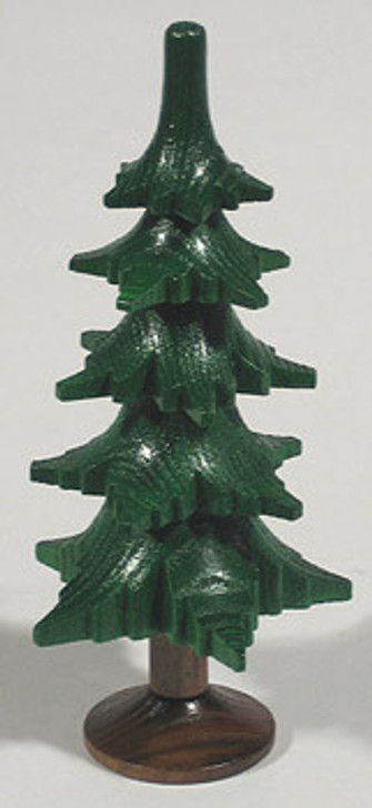 Green Tree Wood Figurine Trunk Five Levels