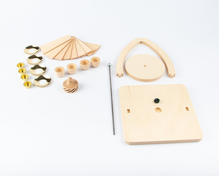 Unfinished Kit: Small Blank Pyramid – Christmas pyramid by Holzwaren Egermann