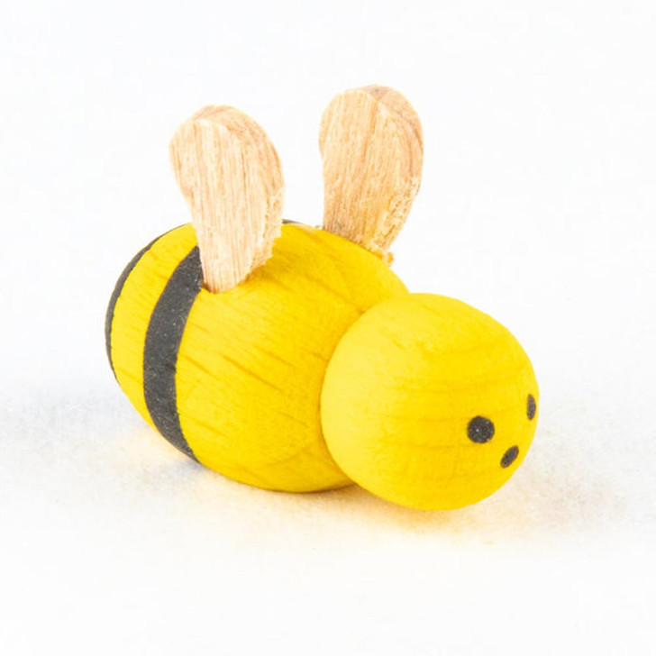Miniature Bee – Christmas ornament by Holzwaren Egermann