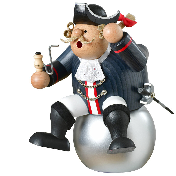 Baron Munchhausen – alternate view of the German Christmas smoker