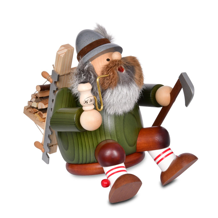 Lumberjack Incense Smoker | Large | 25cm – German Christmas smoker by KWO