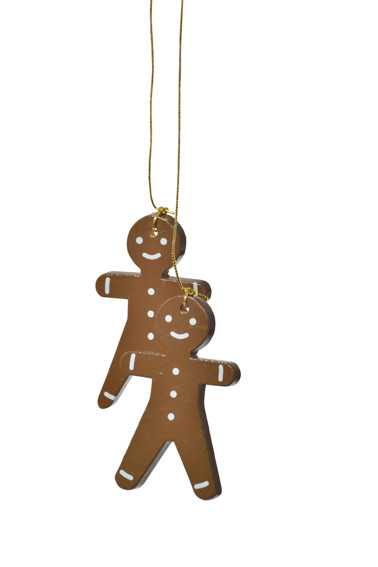 Gingerbread Man Ornament – Christmas ornament by KWO