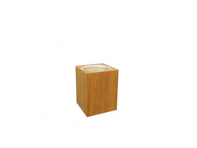 Natural Oak Wood Candle Holder – wooden candleholder by KWO
