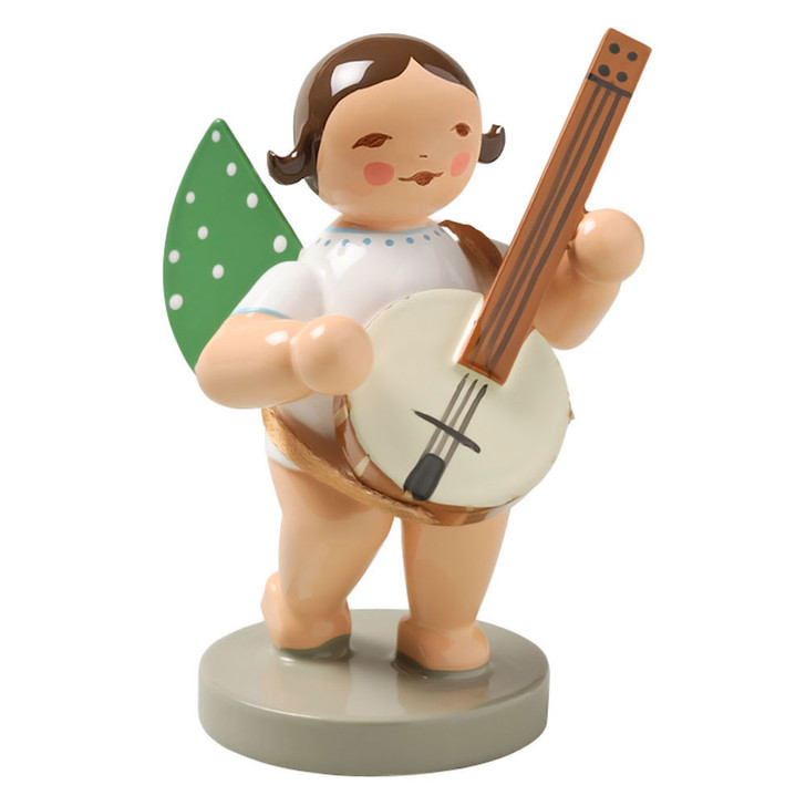 WENDT & KÜHN Angel Banjo Figurine – Christmas ornament