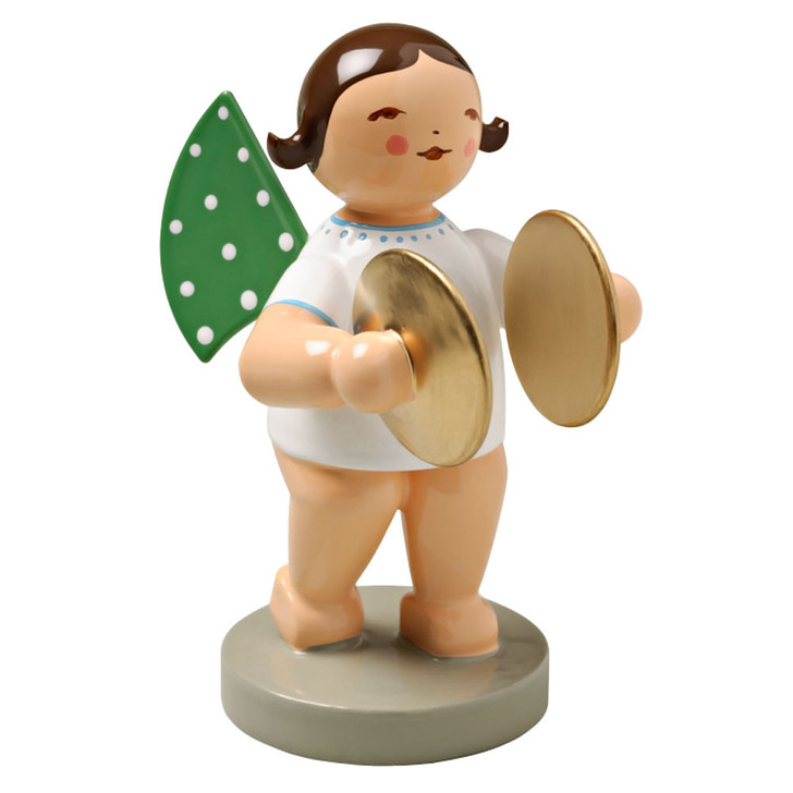 WENDT & KÜHN Angel Cymbals Figurine – alternate view of the Christmas ornament