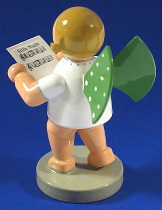 WENDT & KÜHN Angel Sheet Music Figurine – detail view of the Christmas ornament