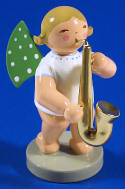 Angel Saxophone Figurine Wendt Kuhn