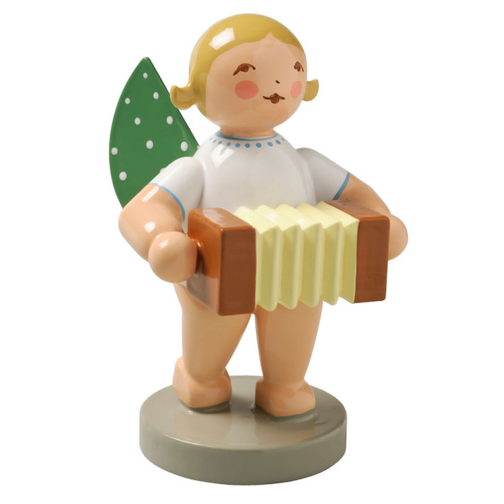 WENDT KÜHN Angel Bandoneon Figurine – Christmas ornament by WENDT & KÜHN